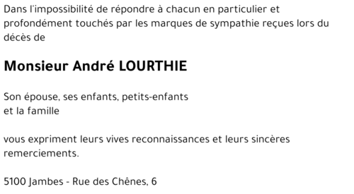 André LOURTHIE