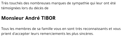 André TIBOR
