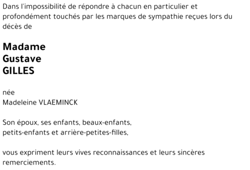 Clémentina VLAEMINCK