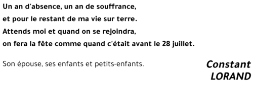 Constant LORAND