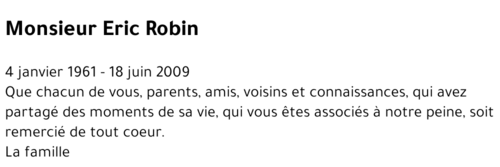 Eric Robin