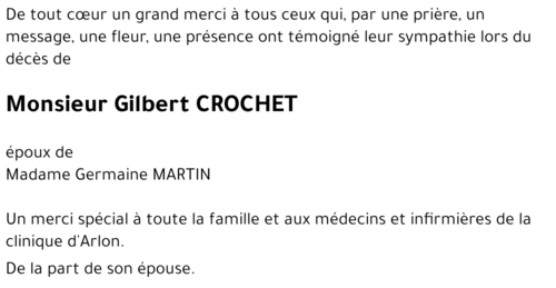 Gilbert CROCHET