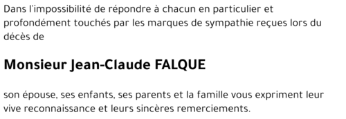 Jean-Claude FALQUE