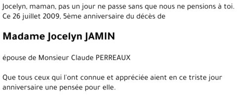 Jocelyn JAMIN