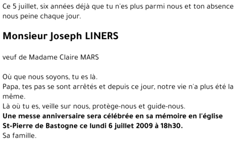 Joseph LINERS