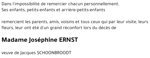 Joséphine ERNST