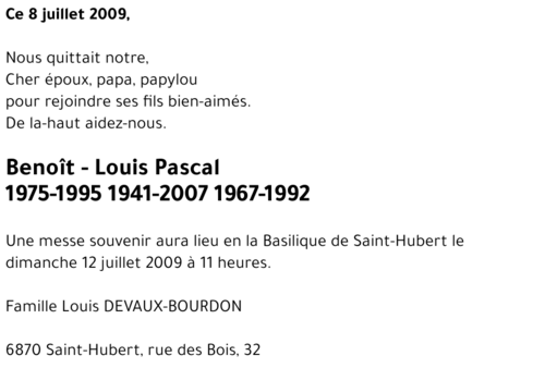 Louis DEVAUX