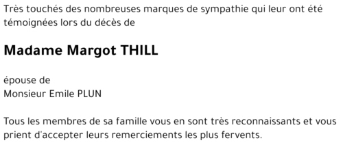 Margot THILL