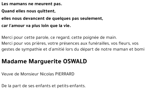 Marguerite OSWALD
