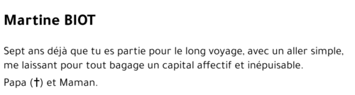 Martine BIOT