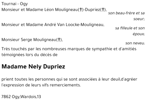 Nely Dupriez