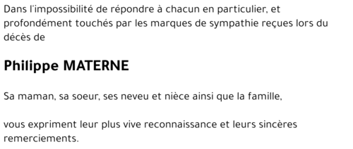 Philippe MATERNE