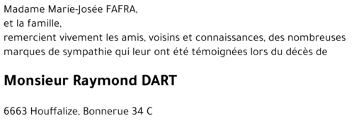 Raymond DART