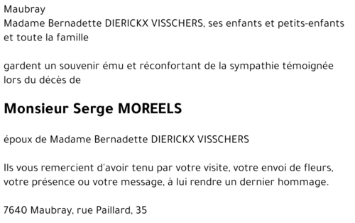 Serge MOREELS