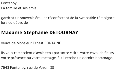 Stéphanie DETOURNAY