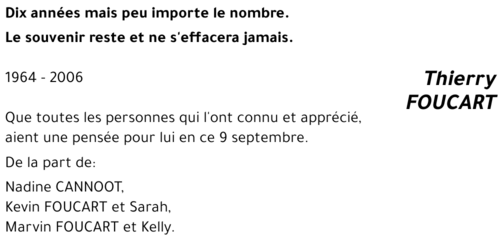 Thierry FOUCART