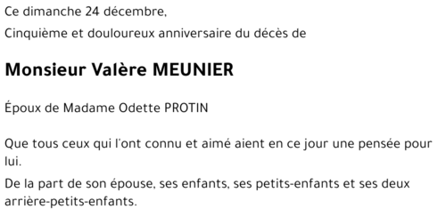 Valère MEUNIER