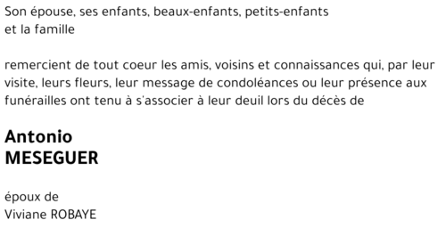 Antonio MESEGUER