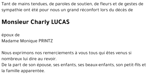 Charly LUCAS