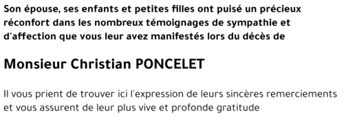 Christian PONCELET