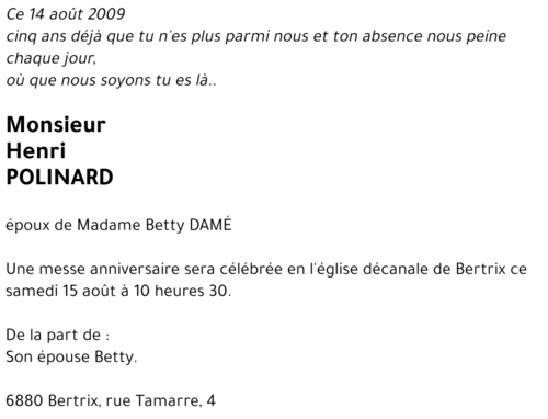 Henri POLINARD