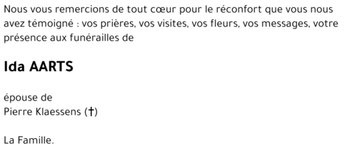 Ida AARTS