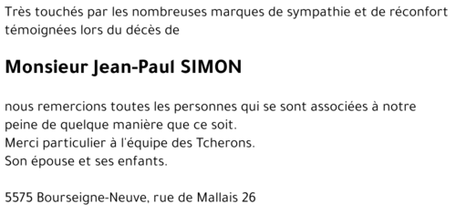 Jean-Paul SIMON