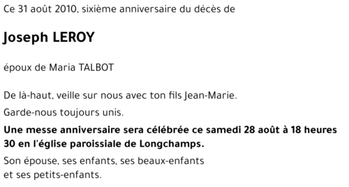 Joseph LEROY