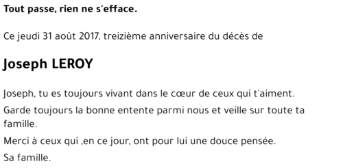 Joseph LEROY