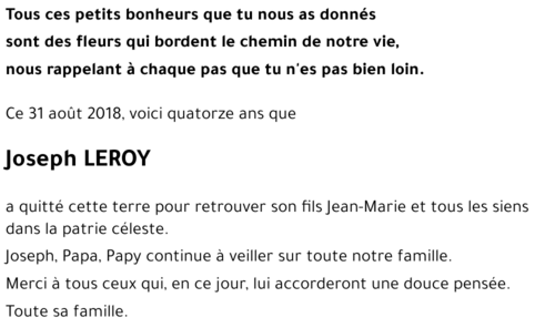 Joseph LEROY