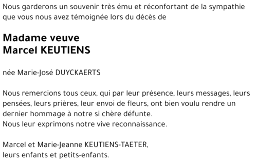 Marie-José DUYCKAERTS