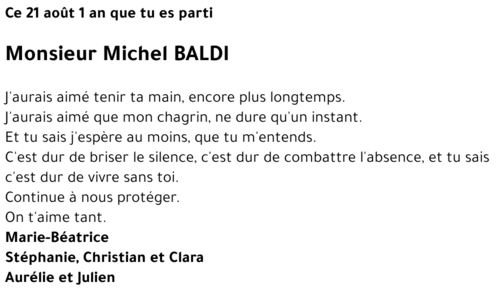 Michel BALDI