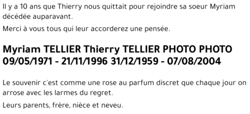 Myriam et Thierry TELLIER