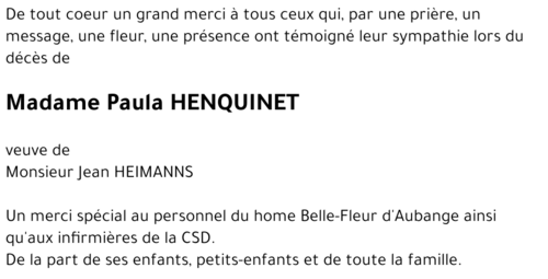 Paula HENQUINET