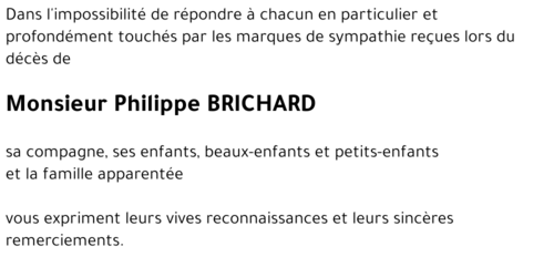 Philippe BRICHARD