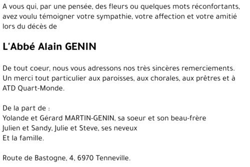 Alain GENIN