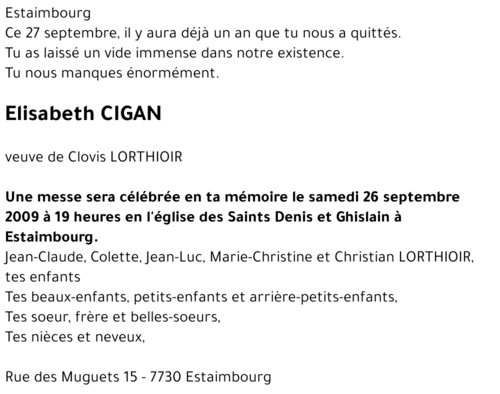 Elisabeth CIGAN
