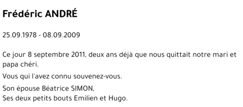 Frédéric ANDRÉ