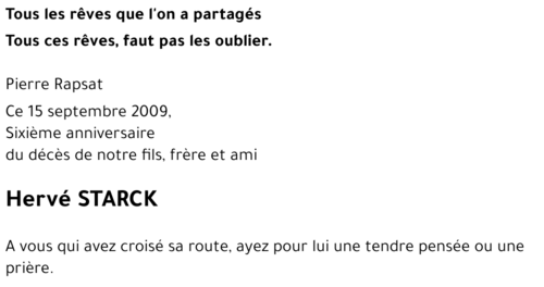 Hervé STARCK