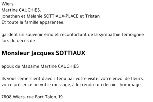 Jacques SOTTIAUX