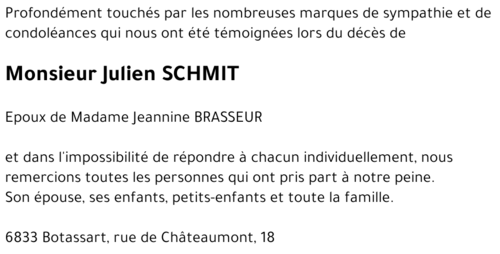 Julien SCHMIT