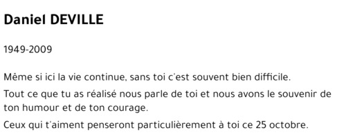 Daniel DEVILLE