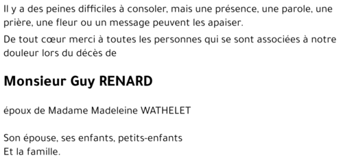 Guy RENARD
