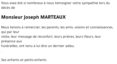 Joseph MARTEAUX