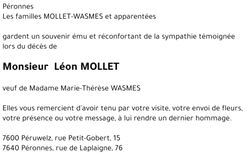 Léon MOLLET