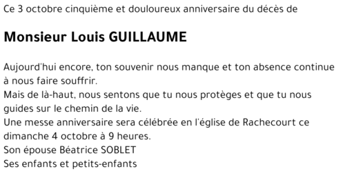 Louis GUILLAUME