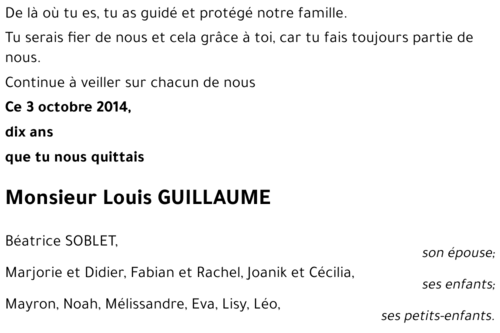 Louis GUILLAUME