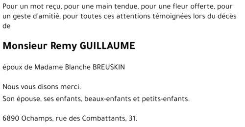 Remy GUILLAUME