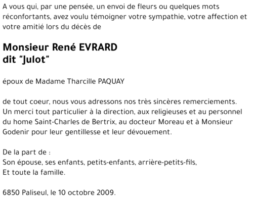 René EVRARD