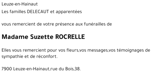Suzette Rocrelle